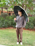 左都（ZUODU）三折全自動(dòng)雙骨雨傘迷彩加大加厚結實(shí)抗風(fēng)男晴雨兩用女防曬傘折疊 【沙漠方舟】全自動(dòng)+雙倍加固+防曬+晴雨兩用 曬單實(shí)拍圖