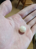 戎夏高密白玉菩提根散珠圓珠原籽佛珠DIY手鏈手串半成品配飾搭配 單顆直徑約18MM 曬單實(shí)拍圖