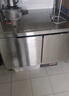 樂(lè )創(chuàng  )（lecon）冷藏工作臺操作臺冰柜不銹鋼平冷冰柜奶茶店水吧臺廚房冷柜保鮮冷凍雙溫冰箱 1.5*0.8*0.8米 【標準款B款】全冷凍(-10-0度) 曬單實(shí)拍圖
