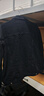 真維斯（JEANSWEST）牛仔夾克男2025秋季牛仔外套男潮牌舒適寬松百搭上衣服黑灰XL 曬單實(shí)拍圖