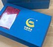 中國黃金心中有你足銀耳環(huán)女托帕石耳釘純銀結婚紀念日禮物送老婆生日 心中有你足銀耳環(huán)【刻字賀卡】 曬單實(shí)拍圖