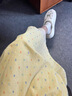 格邏恩（GELUOEN）小飛袖波點(diǎn)印花連衣裙夏天女2025年新款學(xué)生顯瘦甜美小清新A字裙 黃色 均碼 【可備注碼數】 曬單實(shí)拍圖