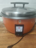 三角牌（Triangle） 電飯鍋商用大容量10人以上食堂大型大號酒店飯店電飯煲保溫微壓蒸飯鍋帶蒸籠特大 32L不粘40-50人使用 橙色 32L 曬單實(shí)拍圖