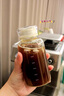 舍里冷萃咖啡杯玻璃吸管杯雙飲杯家用便攜耐高溫高顏值帶蓋奶茶水杯子 透明色-小號(hào)350ML（雙蓋款） 密封雙飲|耐熱耐冷 曬單實(shí)拍圖