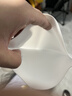 絲靜絲靜硅膠水滴泳帽加大泡泡泳帽超彈力防水護耳大號長發(fā)不勒頭泳帽 象牙白【標準硅膠款·舒適不勒】 無規(guī)格 曬單實拍圖