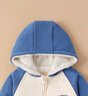 宜爽兒新生嬰兒衣服秋冬季裝連體衣寶寶加絨哈衣棉衣外出服套裝外套抱衣 曬單實(shí)拍圖