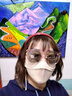 EASIHAIR假發(fā)女真發(fā)長(cháng)卷發(fā)泡面卷可愛(ài)蛋卷頭圓日系全頭套bobo頭遞針?lè )挚p頂心 深棕色 中發(fā) 37cm 曬單實(shí)拍圖