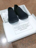 3554火焰藍19消防布鞋透氣輕薄黑色一腳蹬飛織鞋面后跟加固減震軟底 消防布鞋 43 曬單實拍圖