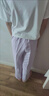 淘尼鼠女童褲子夏季薄款兒童夏裝闊腿褲運(yùn)動休閑褲大童女孩冰絲防蚊長褲 米白色 150 曬單實拍圖