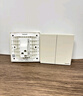 飛利浦（PHILIPS）開關(guān)插座面板86型暗裝電腦空調(diào)插座正斜五孔插座帶開關(guān)S20奶油白 空白面板 曬單實(shí)拍圖