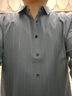 JASONWOOD官方正品高端品牌男裝長(cháng)袖襯衫男春秋季商務(wù)休閑男士襯衣上衣高檔灰色XL /175/115 曬單實(shí)拍圖