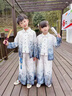 奧蒙威男女童春秋古裝漢服兒童古風超仙中國風唐裝班服演出服表演服裝 男童 110 曬單實拍圖