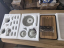 琦軒源竹制茶盤茶具套裝家用小型瀝水茶臺汝窯功夫茶壺茶杯輕奢高檔套餐 曬單實拍圖