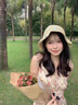 斐月伽沙灘草帽子女夏天海邊遮陽防曬帽草編度假?zèng)雒辈菥帩O夫帽 米色 【主圖款】 曬單實(shí)拍圖