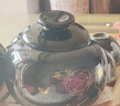 妙普樂胖東來高檔茶葉儲存罐防潮密封大號罐茶罐創(chuàng)意茶倉紅茶普洱花茶罐 黑色國色天香 曬單實拍圖
