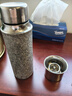 TUNE-PATTERN純鈦保溫杯磁吸鈦杯大容量外出便攜泡茶杯燜茶鈦杯雙層鈦杯養(yǎng)生杯 月白【里外純鈦】送杯套 500ml 曬單實拍圖