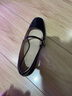 百麗（Belle）復(fù)古瑪麗珍鞋女2025春新商場同款真皮粗跟單鞋BR506AQ5 黑色 39 (245mm) 曬單實拍圖