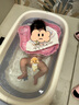 外彩嬰兒游泳圈新生兒童脖圈1歲小月齡男女寶寶洗澡泳圈可調(diào)節(jié)雙氣囊 甜美兔L碼【6-12個(gè)月】 曬單實(shí)拍圖