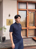 卡爾美（KELME）運動(dòng)POLO衫男2025夏季新款健身速干翻領(lǐng)T恤通勤上衣 藏藍 L 曬單實(shí)拍圖