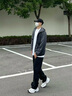 啄木鳥(niǎo)（TUCANO）休閑褲男士夏季冰絲透氣速干涼感直筒褲運動(dòng)百搭長(cháng)褲男裝 黑色XL 曬單實(shí)拍圖
