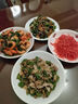 紅牡丹景德鎮(zhèn)青瓷玲瓏飯碗中式陶瓷餐具高檔湯碗盤碟勺輕奢碗具家用碗碟 玲瓏青瓷描金5英寸雙邊飯碗1個 曬單實拍圖
