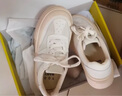 TOOMANYSHOES  【明星同款】 乖乖女厚底運(yùn)動(dòng)小白鞋增高曲奇餅干百搭休閑板鞋 白色 38 曬單實(shí)拍圖