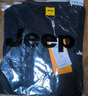 吉普（JEEP）衛(wèi)衣男春秋季潮流寬松長袖T恤男士圓領(lǐng)打底衫衣服男裝 黑色 L  曬單實拍圖