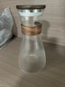 塔馳密司  TOUCH MISS中式耐高溫玻璃涼水壺耐熱防爆涼茶壺高顏值冷水壺套裝【胡桃木蓋】雅韻壺（耐熱防爆 曬單實(shí)拍圖