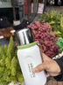 恩爾美（nRMEi）保溫杯316不銹鋼大容量茶水分離學生保溫杯男女戶外保冷便攜水杯 雅致白【茶濾款】600ml 抗菌316材質(zhì)+清潔杯刷 曬單實拍圖