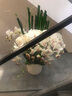 野派蝴蝶蘭仿真花假花裝飾客廳插花餐桌角幾電視柜玄關(guān)擺件酒店擺設(shè) A款套裝花藝 曬單實拍圖