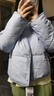 真維斯女裝外套2024冬季新款時尚韓版立領(lǐng)上衣女厚款寬松棉服LE 冰藍8650 L 165/88A 曬單實拍圖