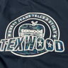 texwood蘋果男士純棉t恤夏裝潮休閑時(shí)尚百搭透氣t恤衫美式休閑上衣男半袖 藏青 L 曬單實(shí)拍圖