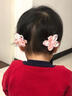 鉑吶苓兒童蝴蝶結(jié)發(fā)夾公主發(fā)飾女童網(wǎng)紗碎發(fā)卡可愛寶寶劉海發(fā)夾頭花飾品 蝴蝶結(jié)夾子【粉色10件套】 曬單實拍圖