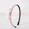 戎夏小清新發(fā)箍?jì)和l(fā)飾網(wǎng)紗蝴蝶結頭飾公主女童頭箍帶齒防滑壓發(fā)卡子 粉色 曬單實(shí)拍圖