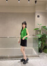 ASH女鞋2025春夏季新款ROMIE BIS樂福鞋女厚底一腳蹬休閑鞋單鞋潮 黑色 35 曬單實拍圖