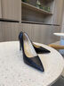 NINE WEST/玖熙高跟鞋女細跟單鞋女鞋子2025新款軟底女鞋久站不累腳 黑色 34 (220mm) 曬單實拍圖