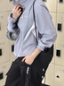 UPON PRO【UPF50+防曬】UPON PRO 先鋒系列 城市戶外防風(fēng)防潑水防曬夾克女 懸浮灰 Floating Gray S 曬單實(shí)拍圖