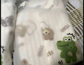 婧麒（JOYNCLEON）新生嬰兒衣服秋冬季初生寶寶連體衣純棉夾棉加厚哈衣爬服冬裝 可愛熊 59cm 曬單實拍圖