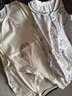 OAK FAMILY嬰兒連體衣夏季薄款衣服新生兒和服寶寶通用純棉新生兒爬服 奶油兔-連體衣-夏薄款（不含帽） 66cm （推薦3~6個(gè)月） 曬單實(shí)拍圖