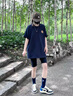 DGOV藏藍(lán)色短袖t恤女2025夏季內(nèi)搭棉質(zhì)半袖新款寬松圓領(lǐng)小衫上衣女 藏藍(lán)色 M 建議80-100斤 曬單實(shí)拍圖