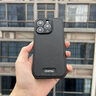 夢(mèng)想可嘉適用蘋(píng)果14pro手機(jī)殼 iphone14pro保護(hù)套奢華高端皮質(zhì)商務(wù)全包防摔超薄簡(jiǎn)約男女款 曜石黑 曬單實(shí)拍圖