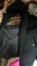 真維斯（Jeanswest）王一博代言棉衣男棉服男士冬季面包服長(cháng)袖保暖外套加厚棉襖子上衣 云虎豹-L26黑色 M （建議100-120斤） 曬單實(shí)拍圖