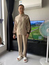 俞兆林媽媽裝秋裝套裝2025新款時(shí)尚休閑運(yùn)動(dòng)服中老年女裝外套春秋兩件套 淺卡色 2XL (建議110-120斤) 曬單實(shí)拍圖