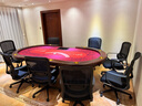 POKERABOVE德州撲克桌 賽事?lián)淇俗谰銟凡繉Ｓ脫淇俗雷訉?shí)木虎腳現(xiàn)貨 當(dāng)天發(fā)貨 澳門永利款現(xiàn)貨（270X140） 曬單實(shí)拍圖