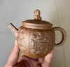 尋一復(fù)古粗陶老巖泥浮雕醒獅手持茶壺中式創(chuàng)意個(gè)性功夫茶道茶葉沖泡壺 巖礦陶泥浮雕醒獅手持茶壺 200ml 約200毫升滿水容量 曬單實(shí)拍圖