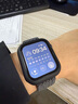 MSSM【銷(xiāo)量1千+】適用蘋(píng)果手表保護殼Apple iwatch s10/9/8/7/SE殼膜一體保護套全包防摔防刮/防水 黑色 S6/5/4/SE-44mm 曬單實(shí)拍圖