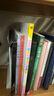 得力折疊書立L型折疊書架擋板隔板 書夾固定書本書擋板 書架擋書板 立書架 立書隔書擋板 書立架 白色 2片裝 曬單實拍圖