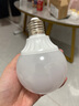 led龍珠燈泡e27螺口鏡前燈燈泡家用節(jié)能燈自然光黃色暖光三色變光 蓮花款G80-7W 白光 曬單實(shí)拍圖