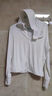 焱思泰冰絲防曬衣女夏季連帽防曬透氣衫涼感透氣皮膚衣防曬服長(cháng)袖外套   乳白色 （升級舒適款） 均碼 （適合80-125斤） 曬單實(shí)拍圖