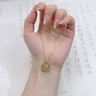 拾愛925銀八寶羅盤項鏈女士小眾新中式國潮吊墜送女友生日情人節(jié)禮物 曬單實拍圖